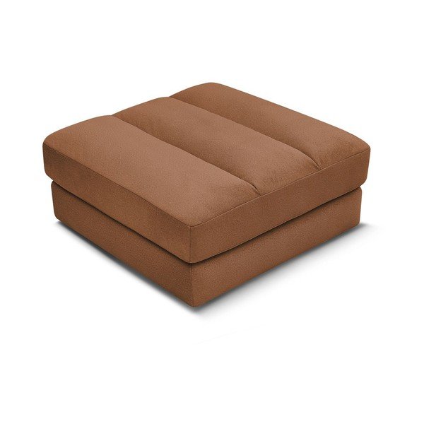 Oranžová zamatová podnožka Sierra – Bobochic Paris-image-4