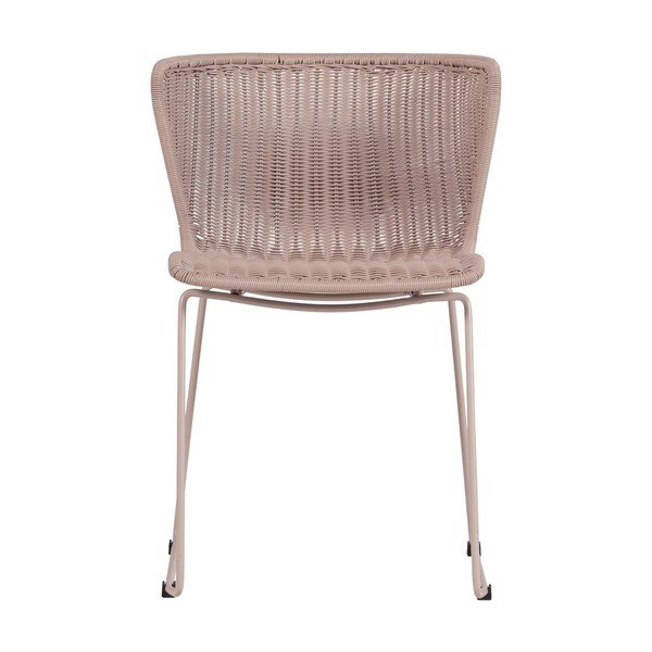 Béžové z umelého ratanu záhradné stoličky v súprave 2 ks Wings – WOOOD-image-2