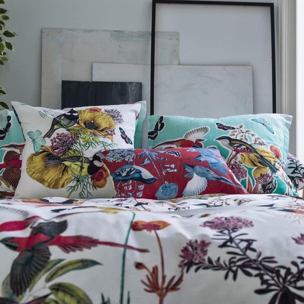Bavlnená obliečka na vankúš Happy Friday Cushion Cover Birds Of Paradise, 60 × 60 cm-image-2