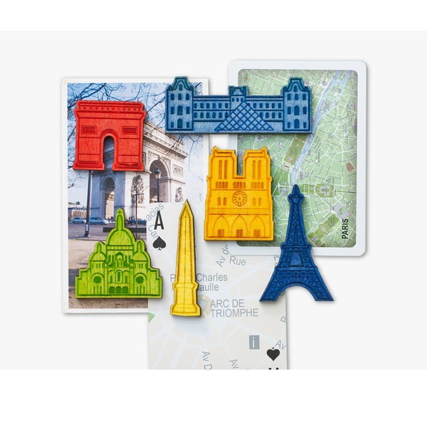 Sada 6 magnetov  Design Ideas Landmark Paris