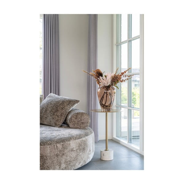 Hnedá sklenená váza (výška 29 cm) – House Nordic-image-2