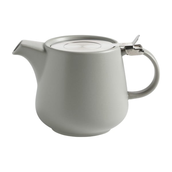 Sivá porcelánová čajová kanvica so sitkom Maxwell & Williams Tint, 600 ml