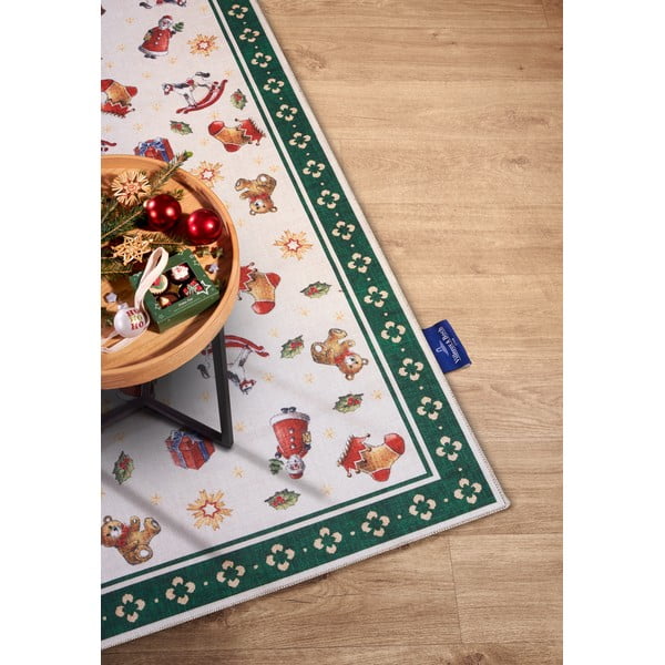 Zelený koberec s vianočným motívom 160x230 cm Green Christmas – Villeroy&Boch-image-2