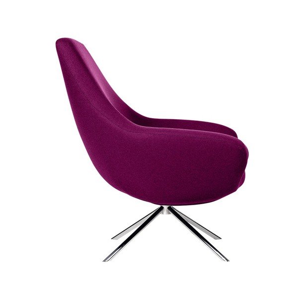 Fialové kreslo Softline Noomi-image-3