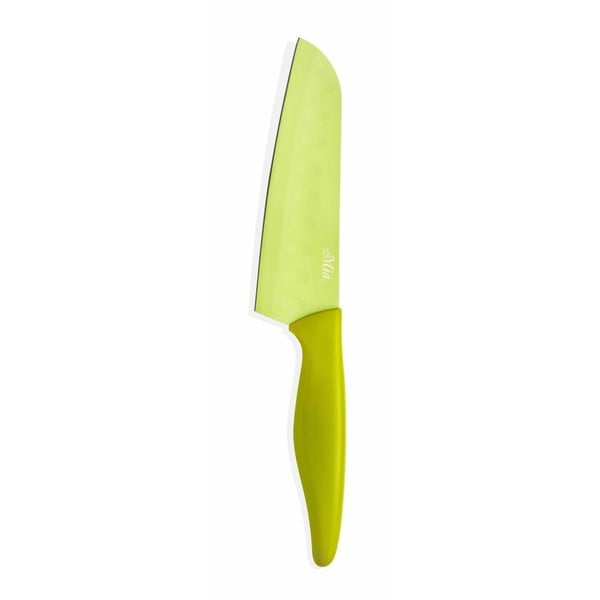Zelený nôž The Mia Santoku, dĺžka 13 cm