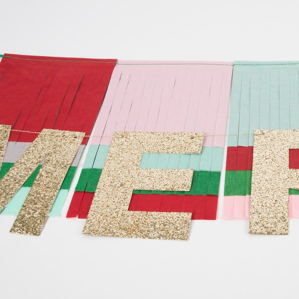 Girlanda s vianočným motívom Mery Christmas – Meri Meri-image-3