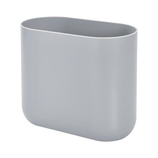 Sivý odpadkový kôš iDesign Cade, 6,5 l