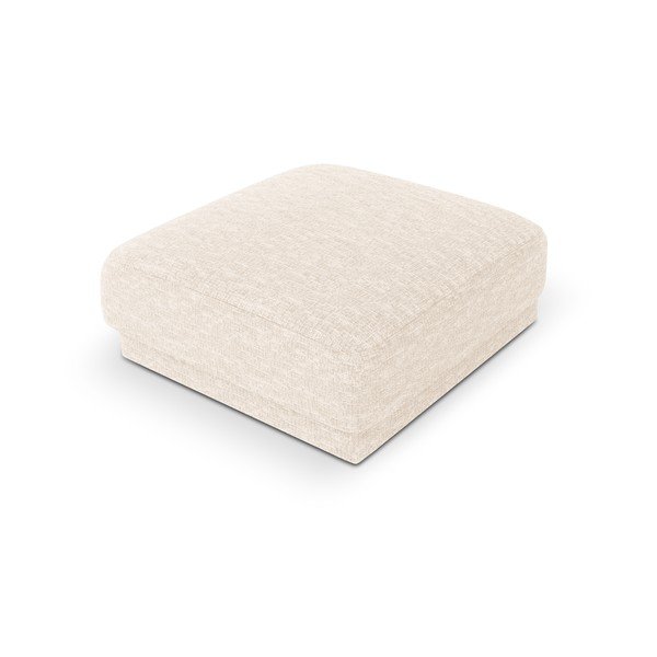 Krémový taburet Miley – Micadoni Home-image-4