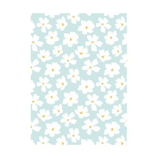 Modro-biely baliaci papier eleanor stuart No. 8 Floral