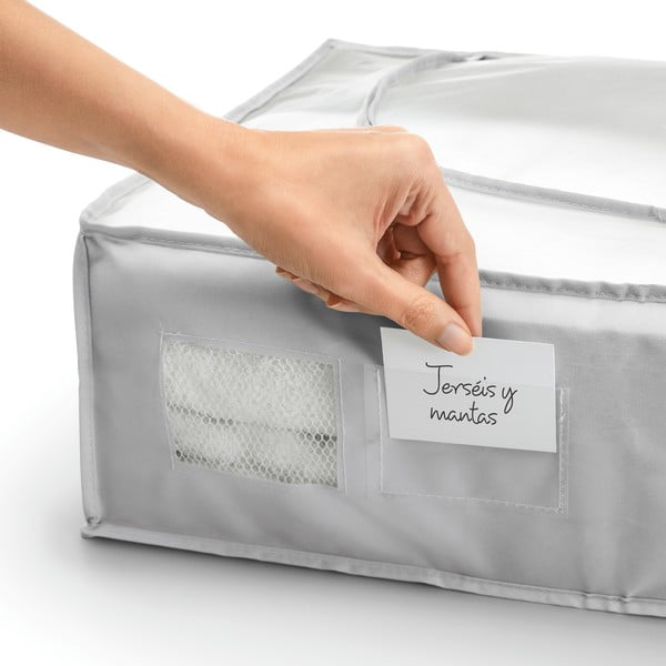 Vystužený látkový úložný box pod posteľ – Rayen-image-4