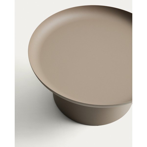 Kovový okrúhly Záhradný konferenčný stolík ø 70 cm Arcola – Kave Home-image-3