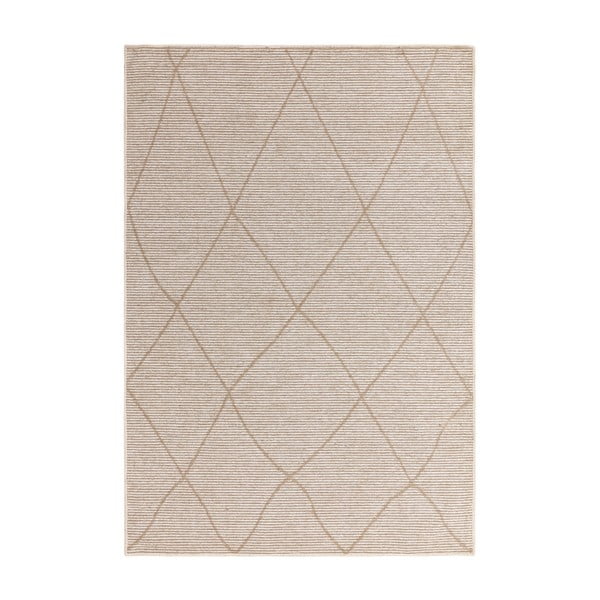 Krémovobiely koberec s prímesou juty 120x170 cm Mulberrry – Asiatic Carpets