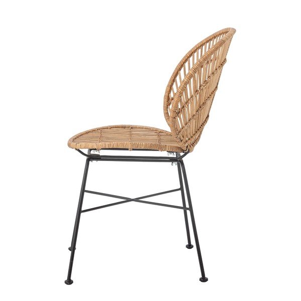 Ratanová jedálenská stolička v prírodnej farbe Fiore – Bloomingville-image-2