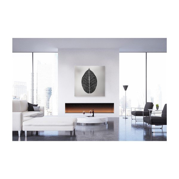 Obraz na plátne Styler Silver Leaf, 60 x 60 cm-image-1