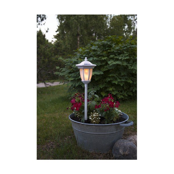 Biele vonkajšie solárne LED svietidlo Star Trading Flame-image-4