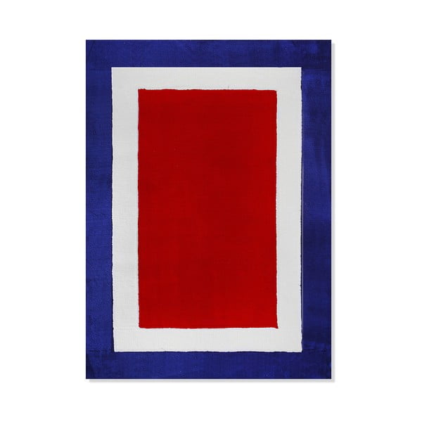 Detský koberec Mavis Blue and Red Mix, 100x150 cm