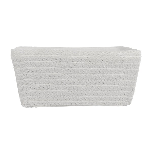 Biely košík Wenko Chromo, šírka 28 cm-image-1