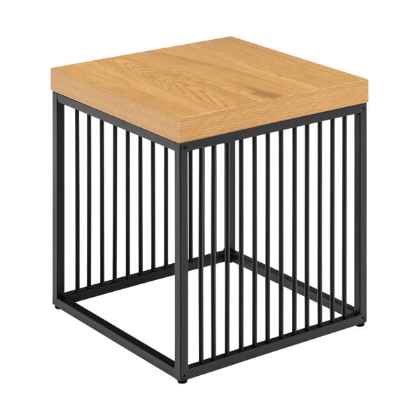 Odkladací stolík s doskou v dubovom dekore 40x40 cm Strington – Actona-image-3