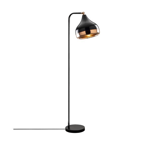 Stojacia lampa v čierno-medenej farbe Opviq lights Yildo-image-2