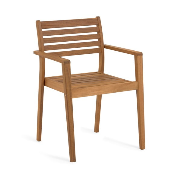 Záhradná stolička z akáciového dreva Kave Home Hanzel