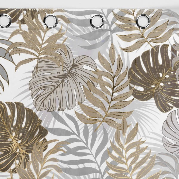 Záves v béžovej a zlatej farbe 140x280 cm Mogador – douceur d'intérieur-image-3