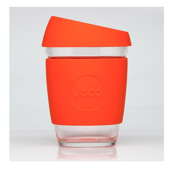 Eko hrnček na kávu Joco Cup 340 ml, oranžový-image-1