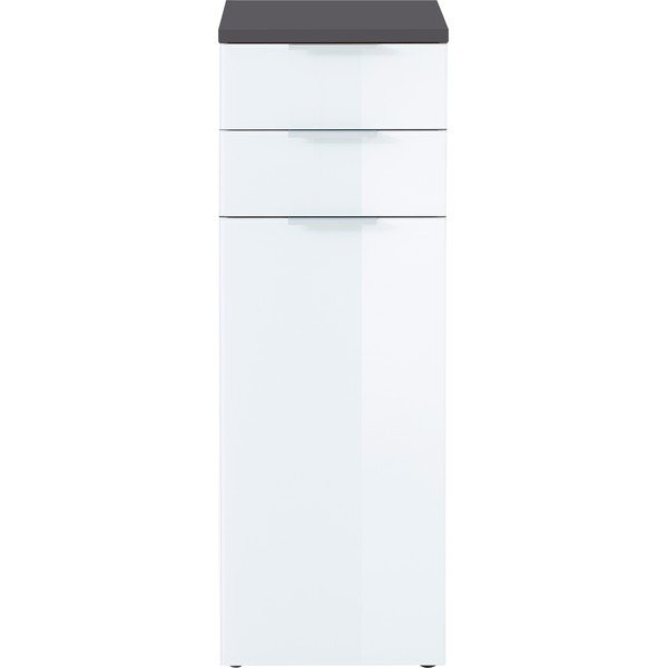 Bielo-sivá skrinka Germania Pescara, výška 112 cm-image-1