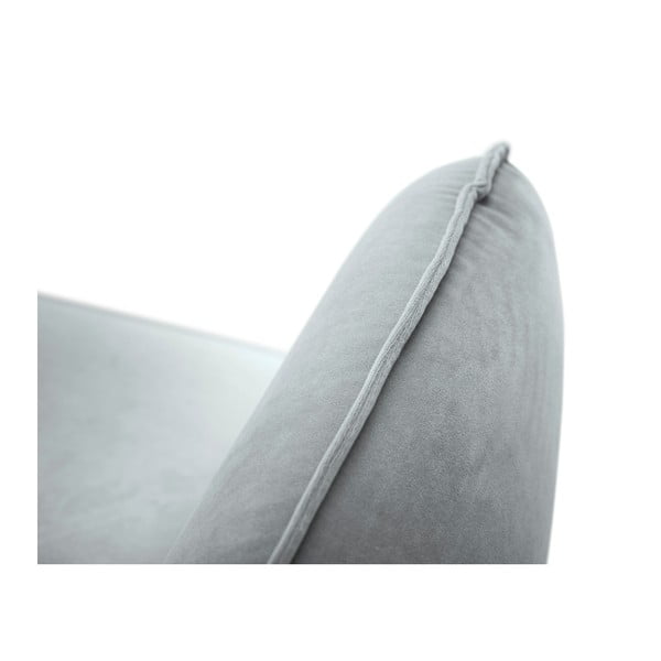 Svetlosivé kreslo Cosmopolitan Design Vienna-image-3