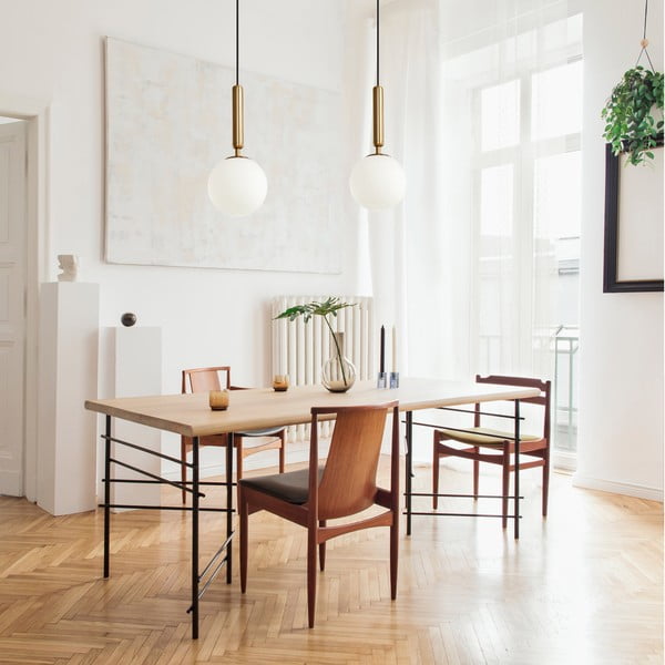 Závesné svietidlo v bronzovej farbe SULION Musa, výška 150 cm-image-1