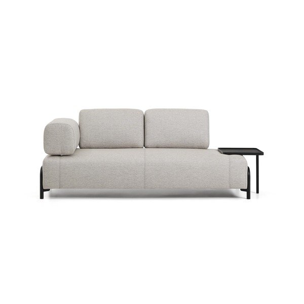 Sivobéžová pohovka 220 cm Compo – Kave Home