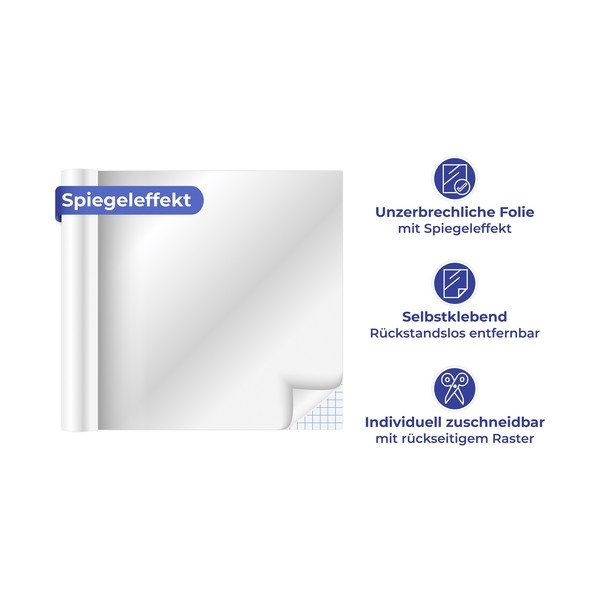 Zrkadlová samolepka 58x150 cm – Wenko-image-4