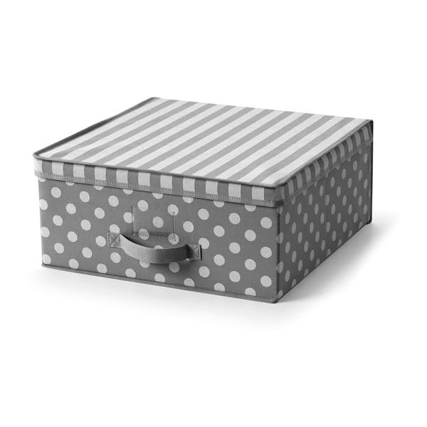 Sivý úložný box Cosatto Trend, 45 × 45 cm