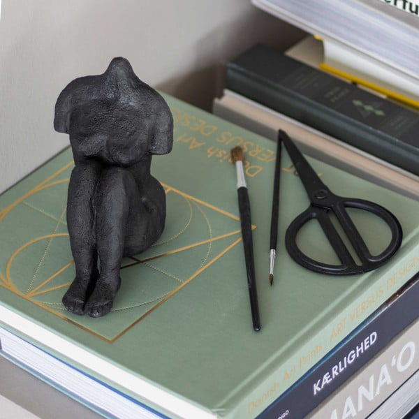 Soška z polyresínu (výška  14 cm) Sitting Woman – Mette Ditmer Denmark-image-1