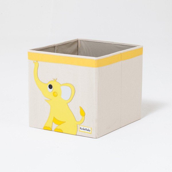 Látkový detský úložný box Robby the Elephant - Rocket Baby-image-4