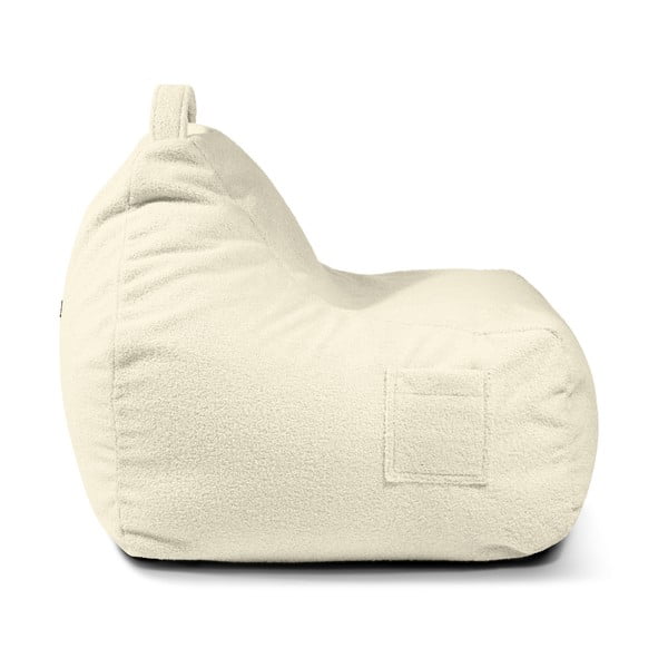 Svetlosivý detský sedací vak z textílie buklé Game Amuse – SLOWDOWN-image-4