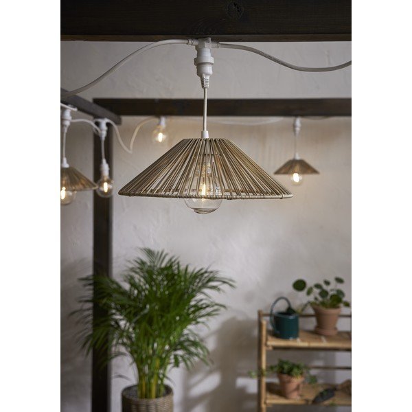 Béžové tienidlo ø 38 cm Vide – Star Trading-image-3