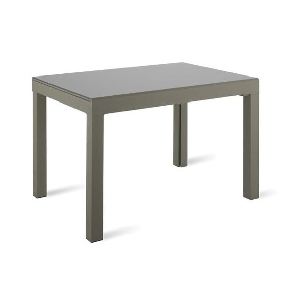Sivý rozkladací jedálenský stôl Design Twist Jeddah