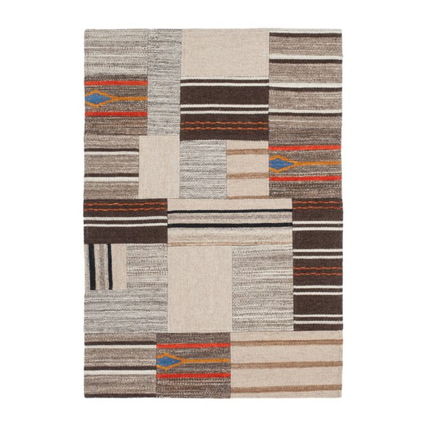 Ručne tkaný koberec Kayoom Intenso 210 Natural, 120 × 170 cm