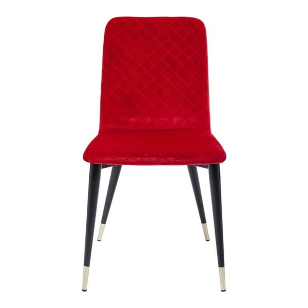 Červená jedálenská stolička Kare Design