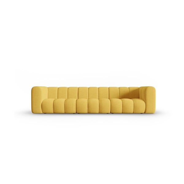 Žltá pohovka 318 cm Lupine – Micadoni Home