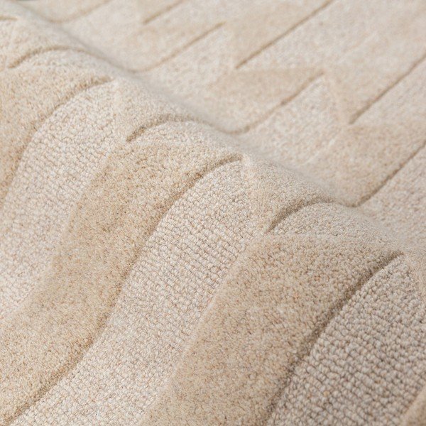 Zelený/v prírodnej farbe ručne tkaný vlnený koberec 200x290 cm Apex Border Wool – Flair Rugs-image-4
