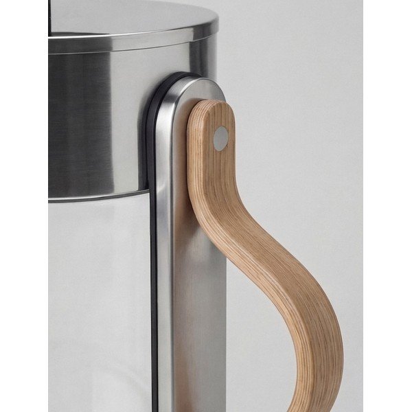 Sklenená rýchlovarná kanvica v striebornej farbe 1,2 l Emma – Stelton-image-4