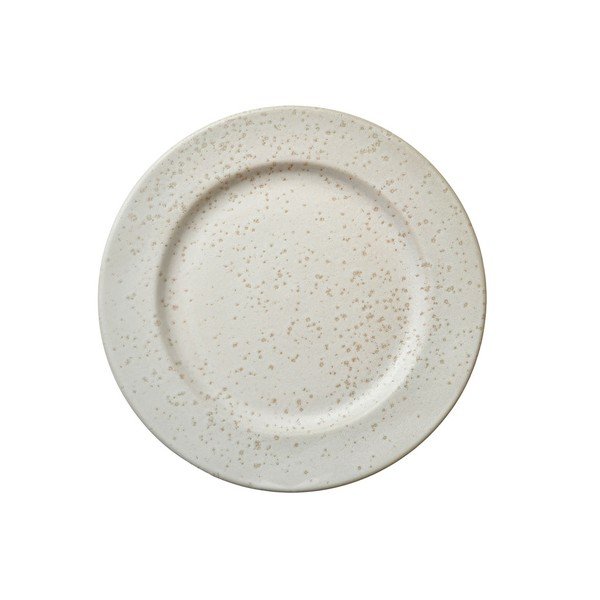 Krémovo-biely kameninový dezertný tanier Bitz Basics Matte Cream, ⌀ 22 cm