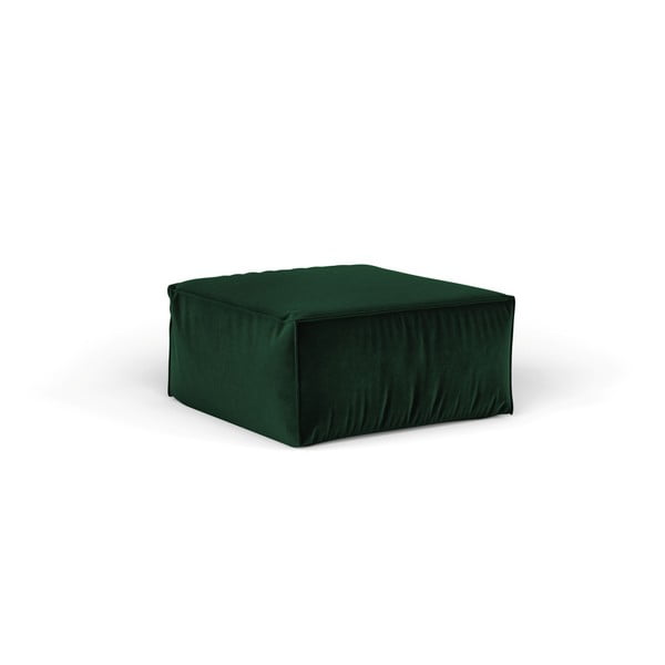 Zelený puf Cosmopolitan Design Florida, 65 × 65 cm