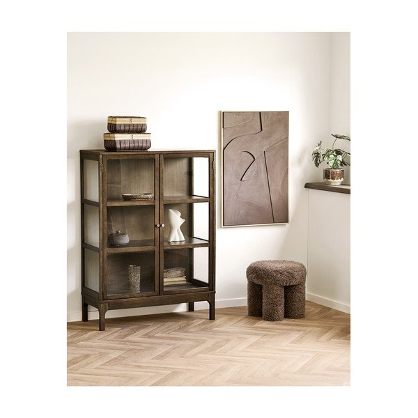 Hnedá čalúnená stolička Gisborne – House Nordic-image-1