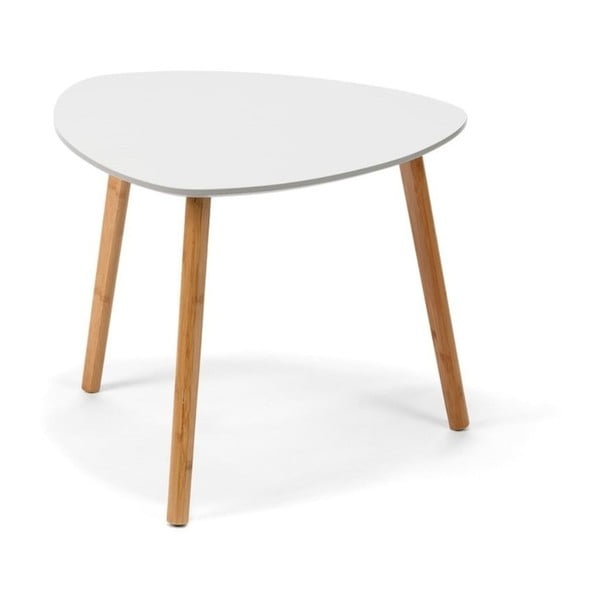 Biely konferenčný stolík Bonami Essentials Viby, 55 x 55 cm