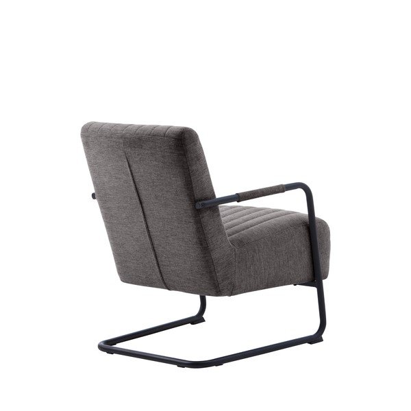 Tmavosivé kreslo Trout – Unique Furniture-image-4