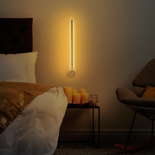 LED nástenné svietidlo v zlatej farbe Sword – Opviq lights-image-1