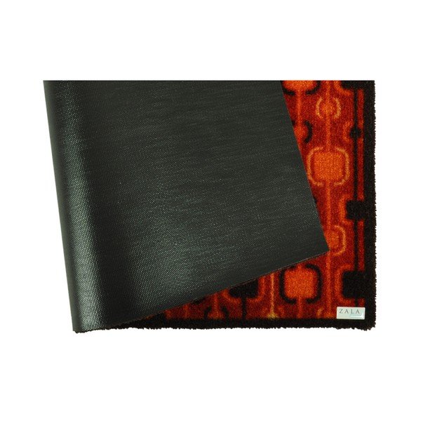Červená rohožka Zala Living Design Funky Red Terra, 120 × 200 cm-image-1
