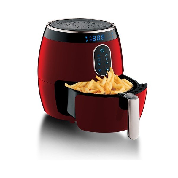 Červená fritéza Burgundy Metallic Line – BerlingerHaus-image-2